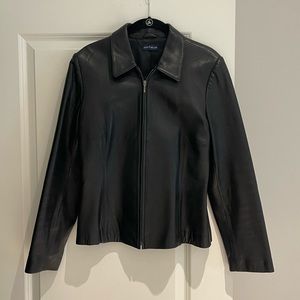 Ann Taylor leather jacket